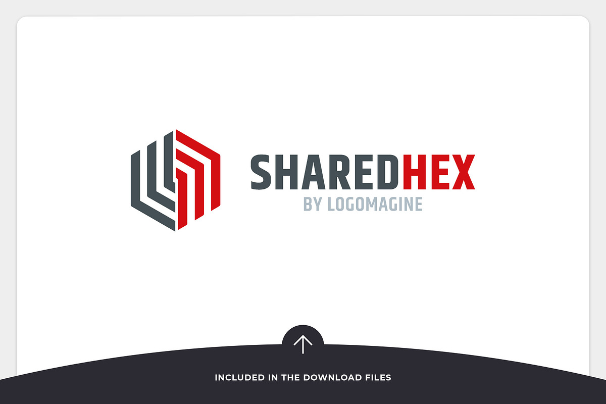 Shared Hex Logo Template, a Branding & Logo Template by LOGOMAGINE (Photo 13 of 16)