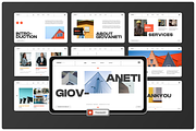 Giovanni  - Company Brand Powerpoint, a Presentation Template by Annora Studio (Thumbnail 1 of 5)
