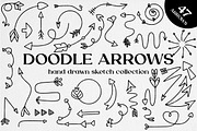 Doodle Arrows Collection, an Object Graphic by Artalia (Thumbnail 1 of 3)