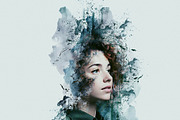 Ink Manipulation Photoshop Action, an Action Add-On by Photoshop Action (Thumbnail 3 of 10)