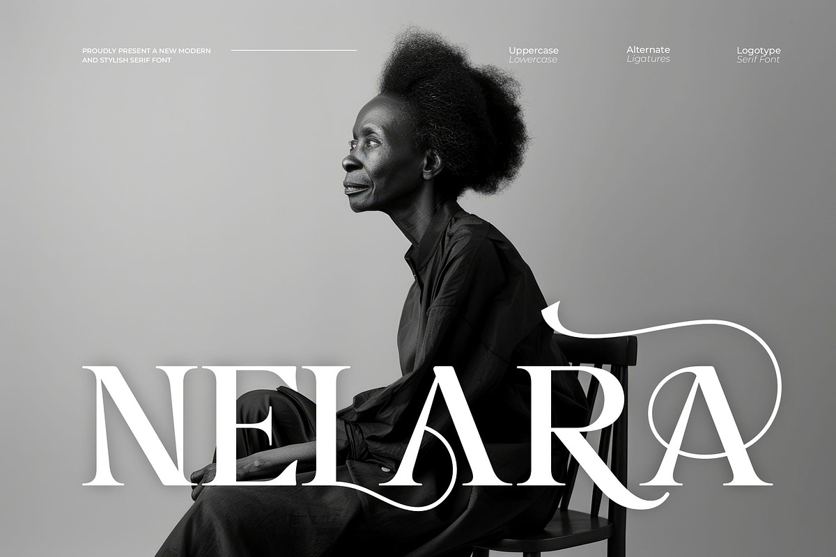 Nelara || Modern Classy Serif Font, a Serif Font by Idea Studio (Photo 1 of 10)