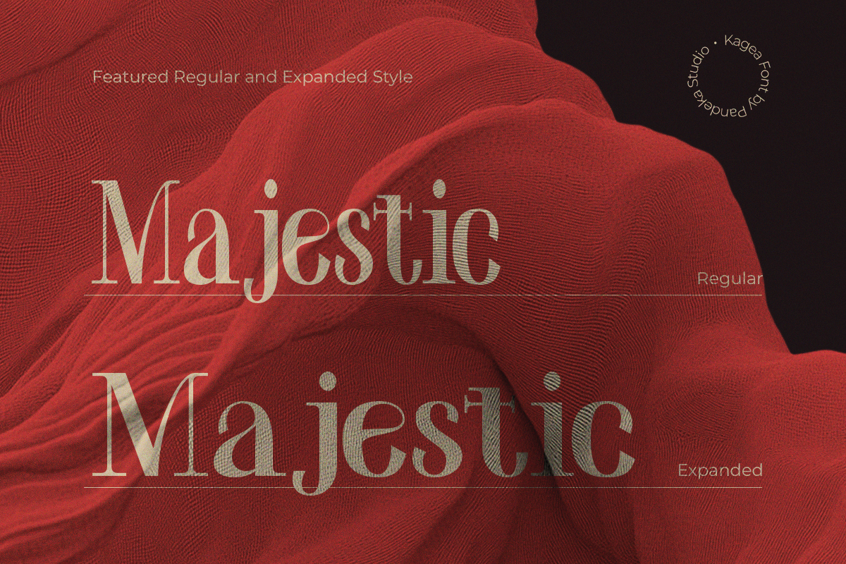Kagea - Elegant Luxury Serif, a Serif Font by Pandeka Studio (Photo 4 of 9)