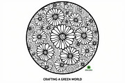 Floral Mandala Vector Bundle Set, an Illustration by Designs_River (Thumbnail 2 of 9)