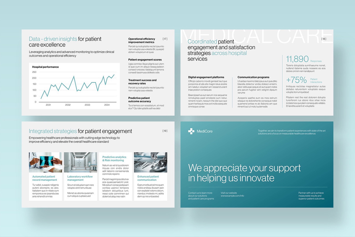 Hospital Presentation Template, a Presentation Template by BrandPacks (Photo 6 of 7)