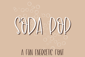 Soda Pop, Fun Handwritten Font