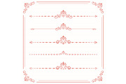 Vintage Big Set of Horizonyal Vector, an Illustration by FineArtStudio (Thumbnail 1 of 3)