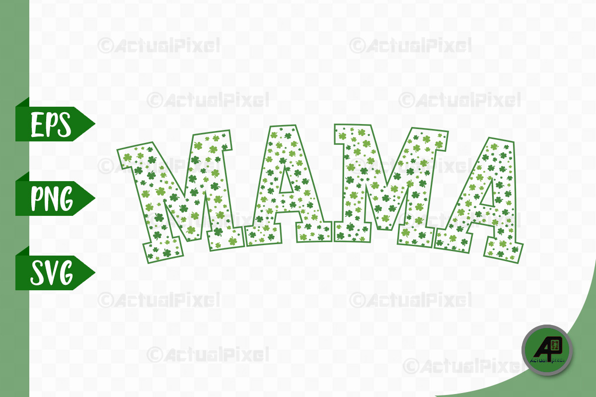 MAMA MOM Design Bundle SVG PNG, an Illustration by Actual Pixel (Photo 9 of 12)