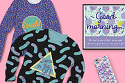 MEMPHIS STYLE, a Pattern Graphic by BÉZIER SQUAD (Thumbnail 2 of 9)