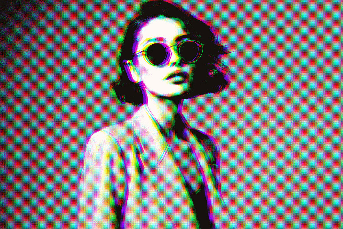 Glitch Halftone Photo Effect, a Layer Style Add-On by iDoodle Studio (Photo 3 of 4)