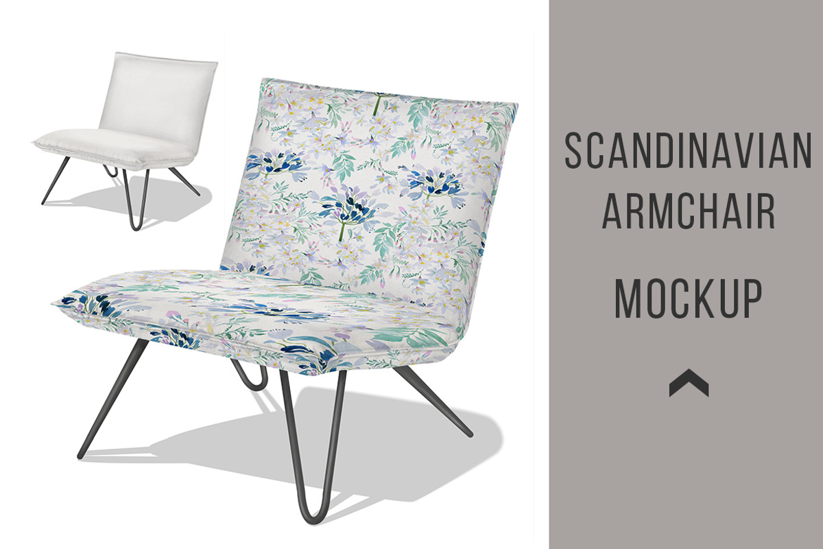 Vintage Armchair Mockup, a Household Mockup by Mockup Up! (Photo 1 of 3)