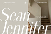 Nestine – Elegant Sans Serif, a Sans Serif Font by Craft Supply Co. (Thumbnail 3 of 8)