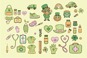 St.Patricks Day | Clipart Illustrati, a Decorative Illustration by Berdansabersama (Thumbnail 3 of 10)