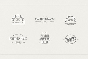 Vintage Logo Kit Template By ASCEND