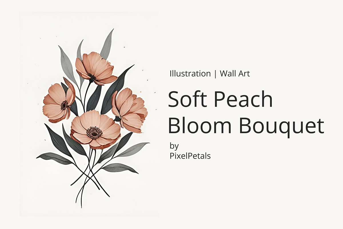 Vintage Botanical Flower Collection, an Illustration by pixelpetals (Photo 1 of 4)