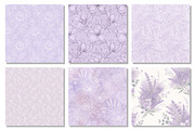 Seamless Lavender Patterns, a Texture Graphic by Dream Creation (Thumbnail 2 of 6)