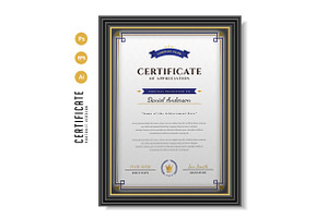 445. Modern Certificate Template