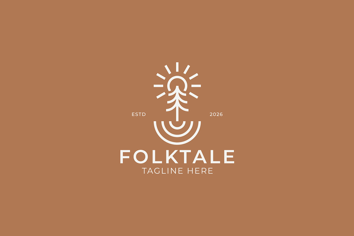 Forest Ground Pine Tree Logo Badge, a Branding & Logo Template by Signatoro (Photo 3 of 3)