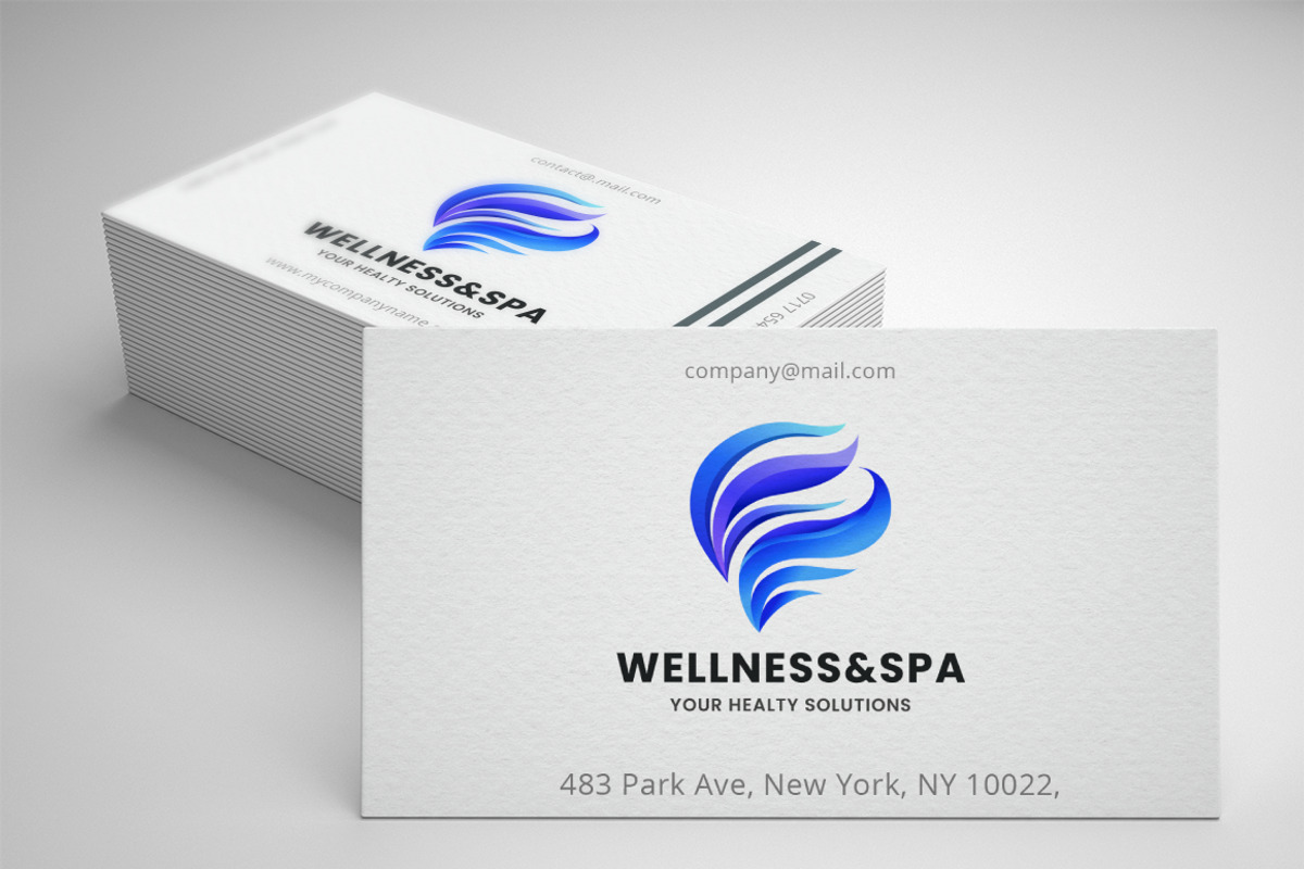 Wellness Spa Serene Flowing Wellness, a Branding & Logo Template by Design_Planet (Photo 3 of 3)