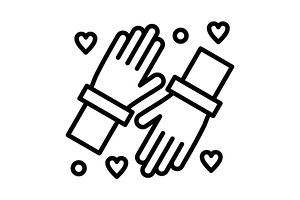 Together Line Icon, an Icon by Pexelpy