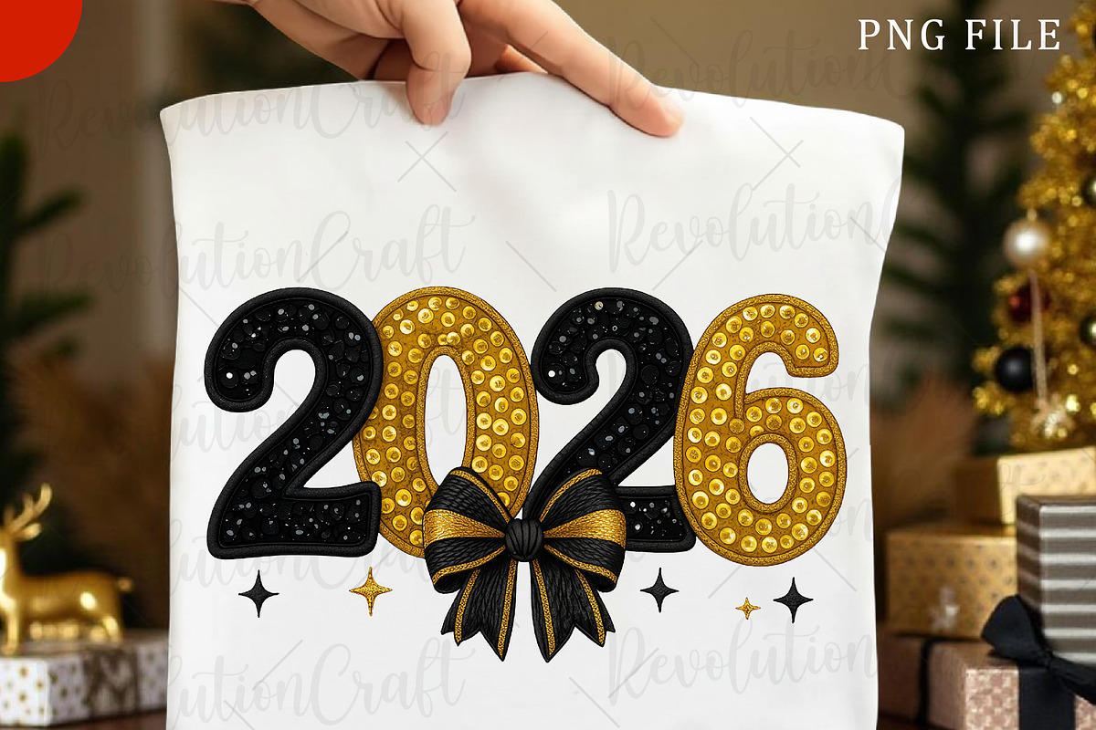 Yarn Crochet Coquette Happy New Year, an Illustration by OK Design (Photo 2 of 6)