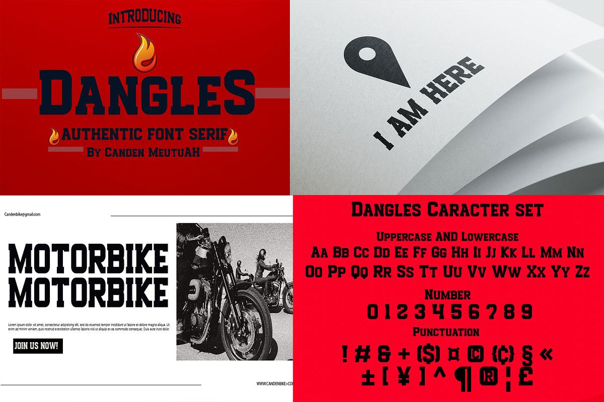 Font Collection Sans & Serif Bundles, a Slab Serif Font by Canden Meutuah (Photo 4 of 8)