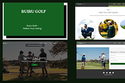 RuiruGolf-Golf Website Template, a HTML Template by NomaTemplates (Thumbnail 2 of 13)