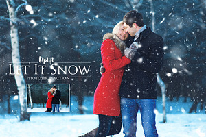 Let It Snow! Photoshop Action