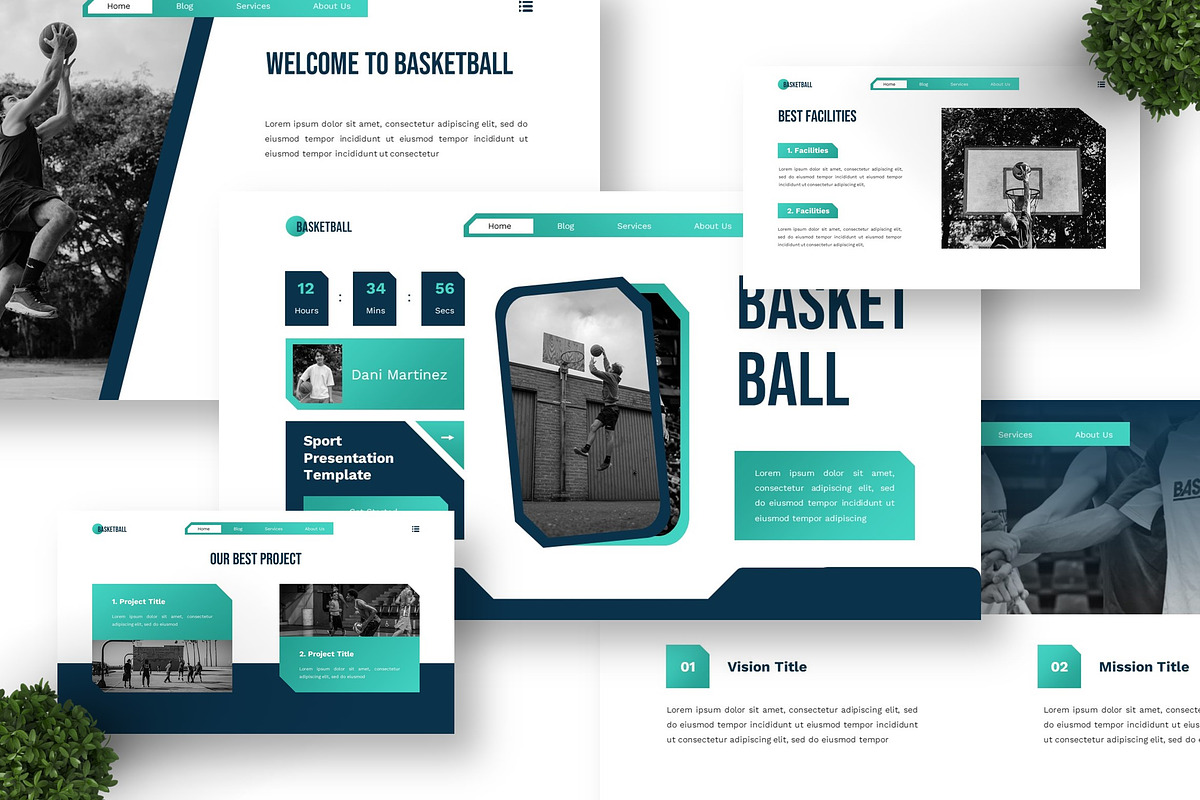 Basketball - Sport Powerpoint preview 4