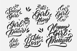 Girl Power SVG Quotes