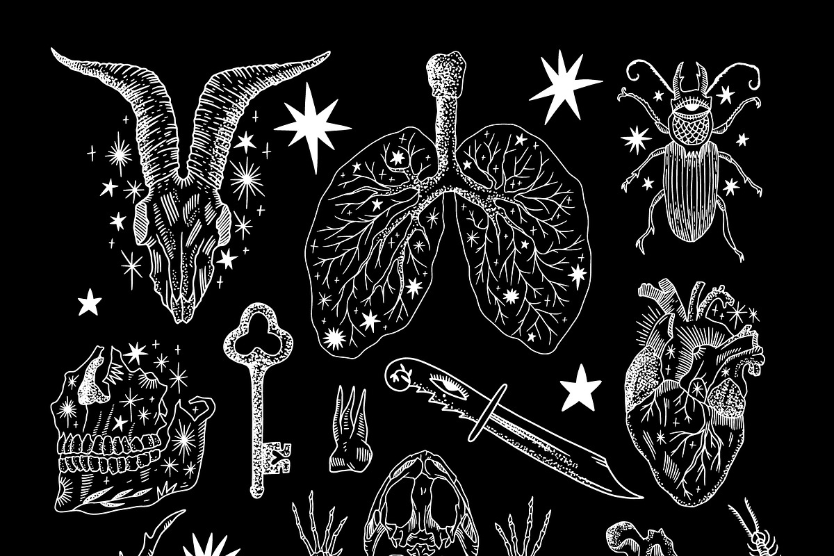 Dark Lab Bundle, an Object Graphic by Annie Konst (Photo 2 of 20)