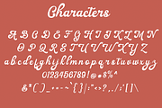 Anthemic! Bold Retro Font!, a Script Font by deadlock studio (Thumbnail 8 of 10)