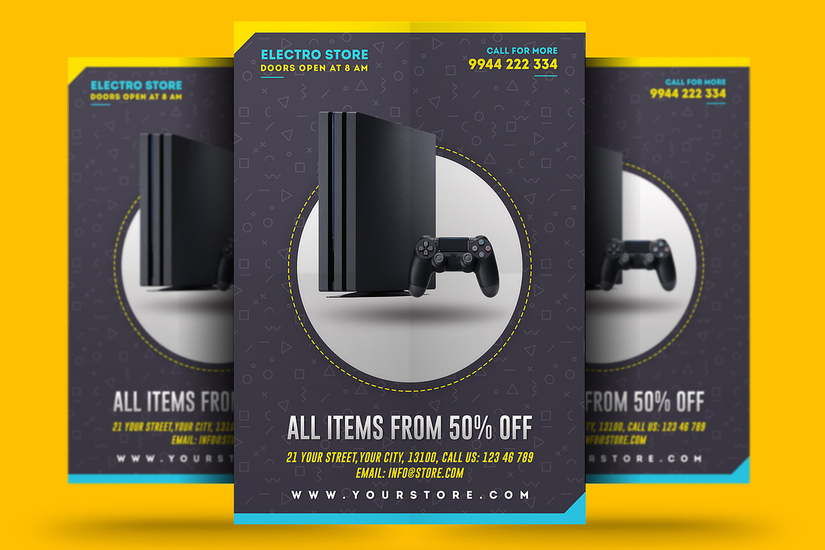 Product Flyer, a Flyer Template by Rafoz (Photo 2 of 4)