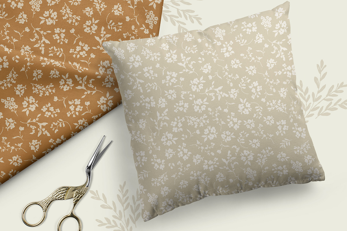 Golden neutral seamless patterns, a Pattern Graphic by Cozy pattern shop (Photo 2 of 3)