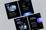 Blue Marketing Instagram Carousel, a Social Media Template by UICreative (Thumbnail 3 of 4)