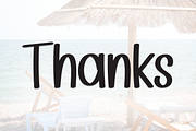 Sunday Holiday | Script Font, a Script Font by Scratchones (Thumbnail 8 of 8)