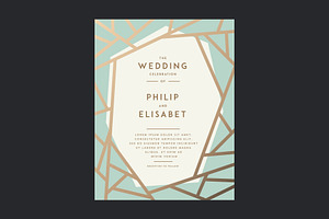 Modern Wedding Invitation