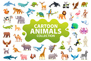 Cartoon Animals Collection, an Animal Illustration by YG Studio (Thumbnail 1 of 15)
