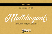Eusthalia Typeface Family (6 Fonts), a Script Font by YdhraStudio (Thumbnail 6 of 14)