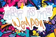 Rebel Stitch - Graffiti Font, a Font by PutraCetol Studio (Thumbnail 7 of 11)