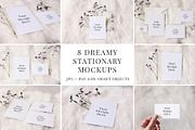 Dreamy Stationary Mockup Bundle, a Print Template by Barn Owl Studio (Thumbnail 1 of 9)