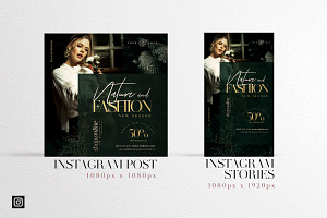 Nature & Fashion Social Media Pack