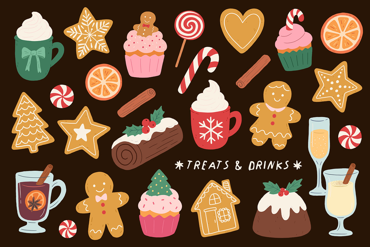 Yuletide Whimsy - PNG Illustrations, an Object Graphic by Dina Mae (Photo 11 of 17)