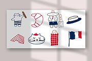32+ France Illustration Set, an Object Illustration by The Journey Atelier (Thumbnail 6 of 10)