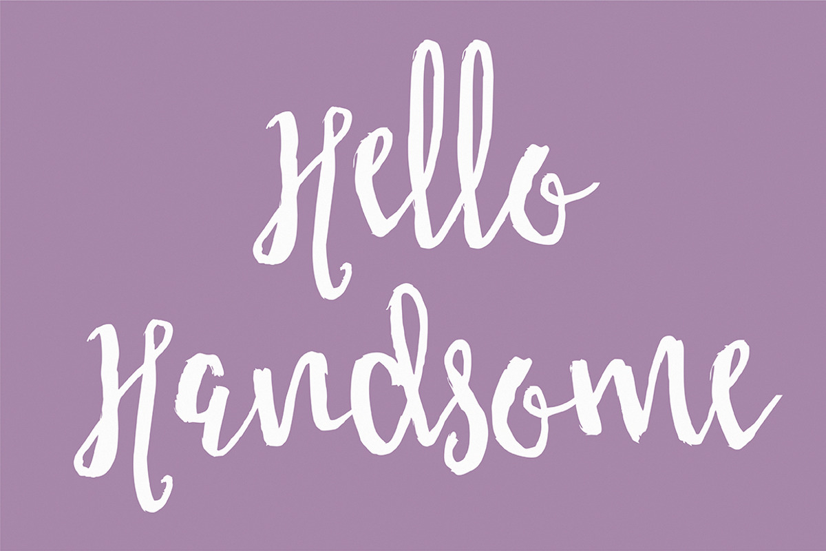 Alastrina Typeface preview 4