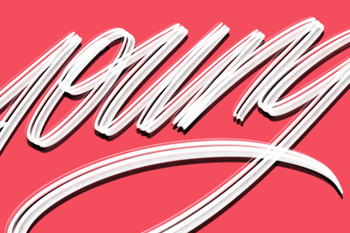 Young Vegas Hand Lettering Brushes, a Brush Add-On by IIAspire (Photo 10 of 14)