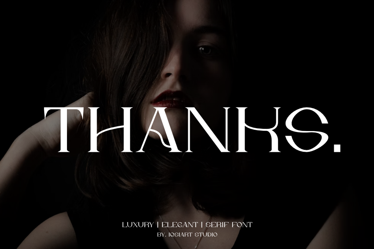 Moend - Luxury Font, a Serif Font by Iqsiart Studio (Photo 6 of 6)