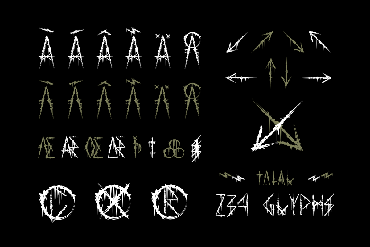 Atuvuta - font preview 4