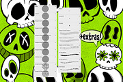 Procreate Bundle! Skulls & Eyeballs, a Brushes & More by Funno Co. (Thumbnail 5 of 5)