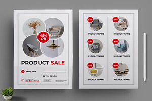 Product Sale Poster Template, a Poster Template by MightyDesign