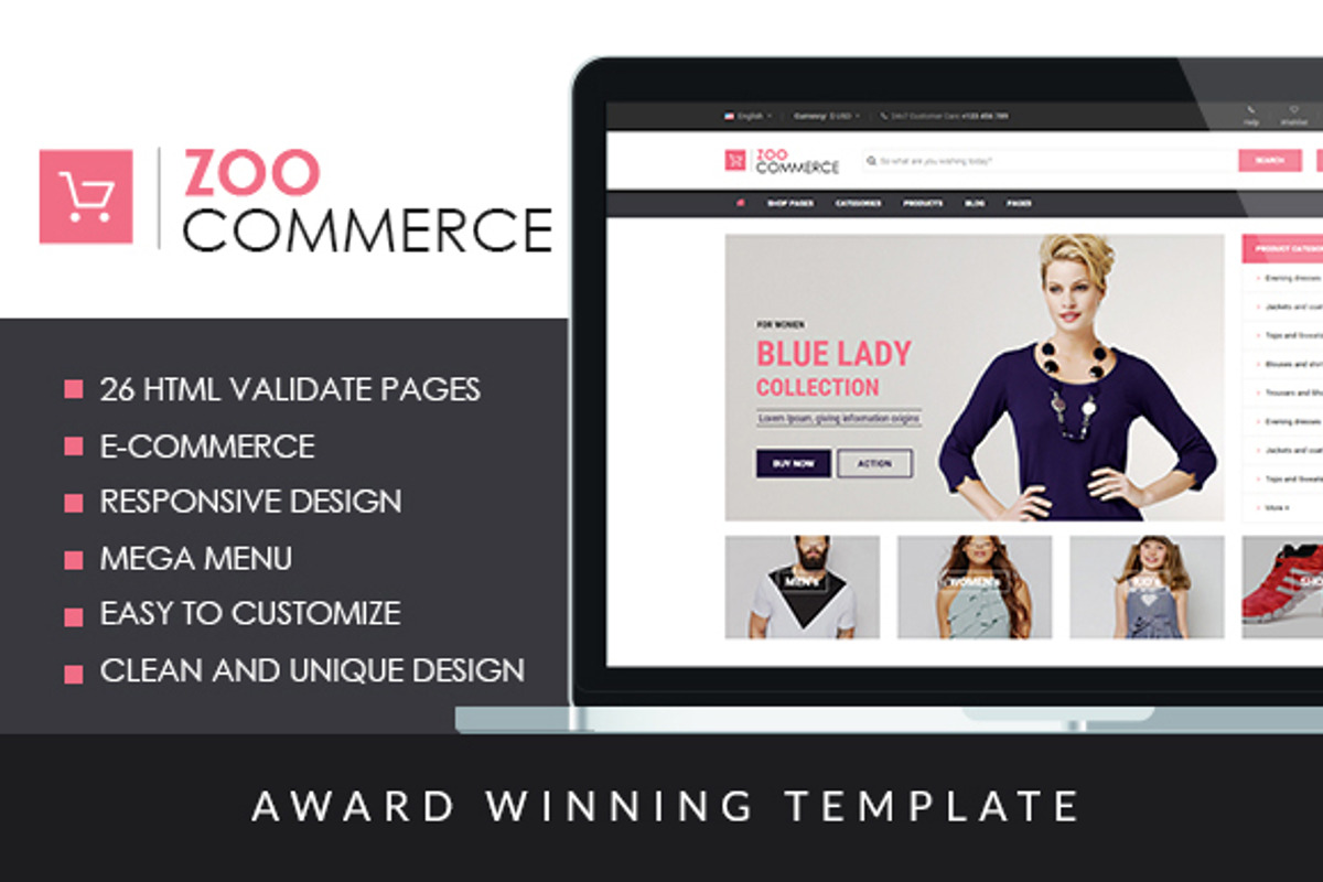 ZooCommerce - eCommerce Template, a Bootstrap Template by Anshop